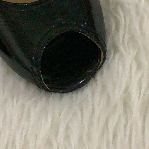 Nine West black flat shoes size 7.5 - Picture 3 of 8